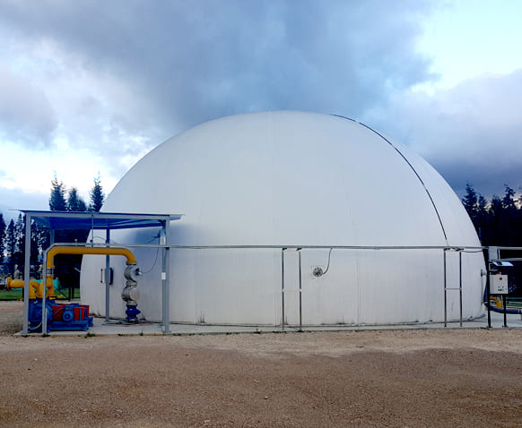 Almacenamiento de Biogas